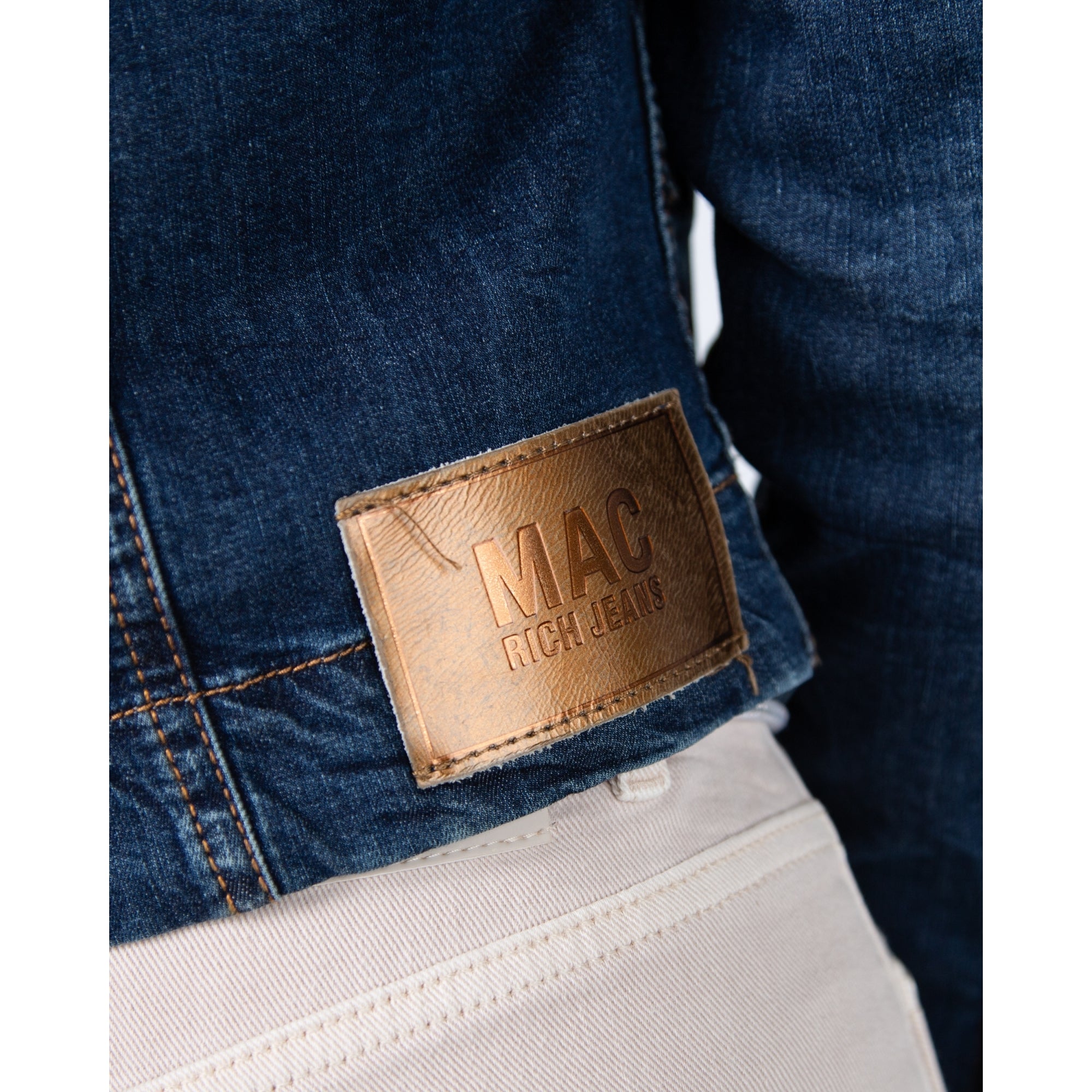 Mac Denim Jean Jacket Dark Denim D866