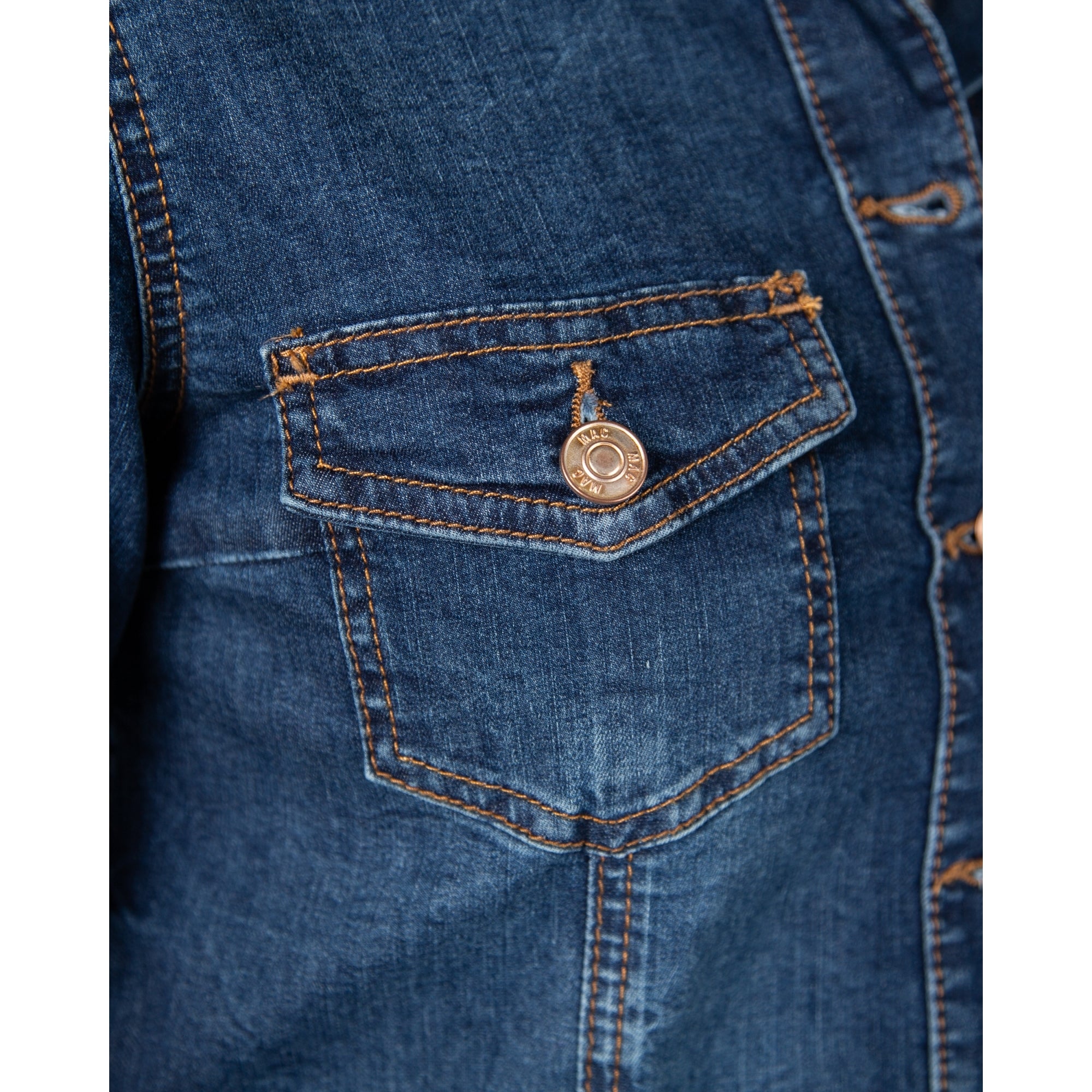 Mac Denim Jean Jacket Dark Denim D866