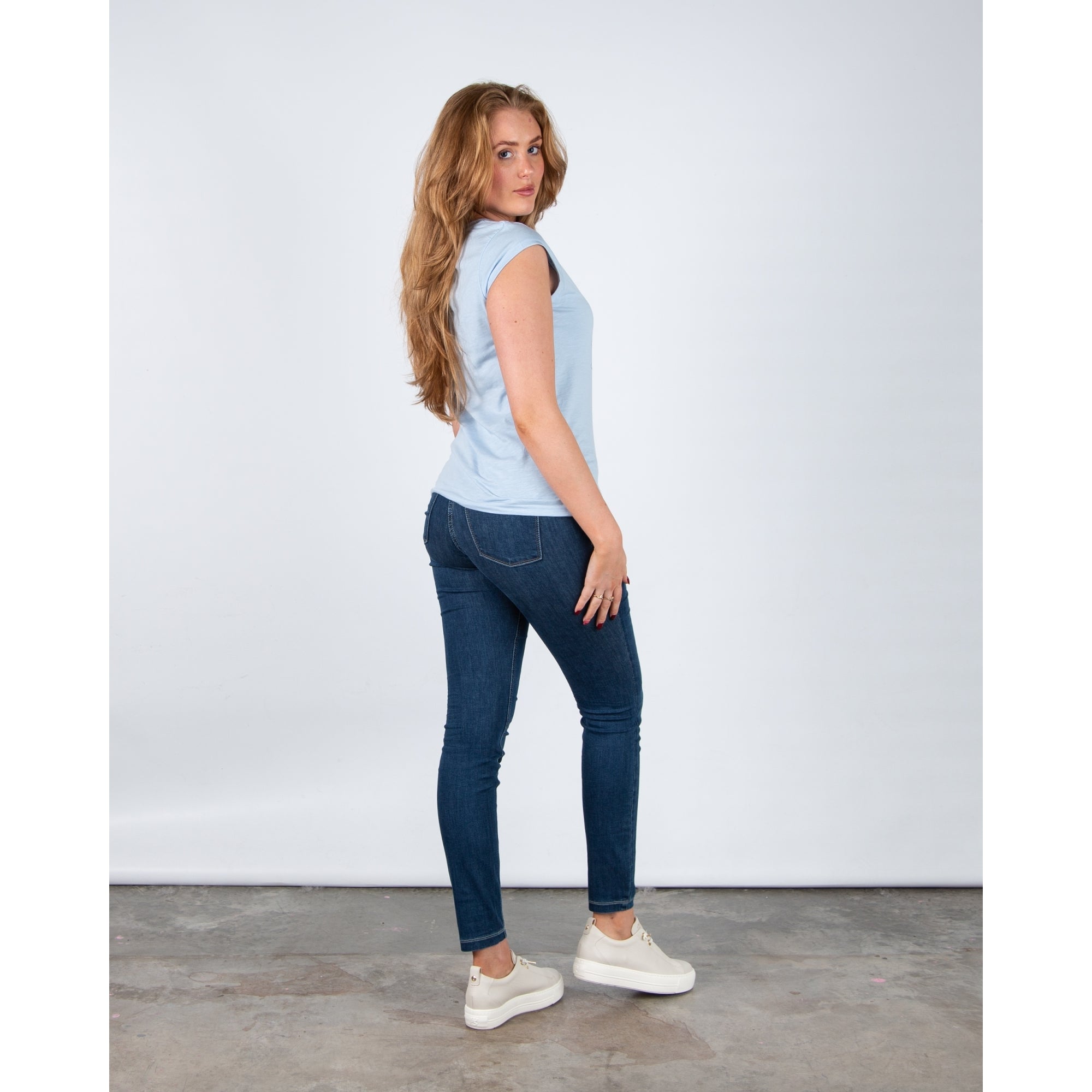 Coster Copenhagen Love Round Neck T-shirt Powder Blue