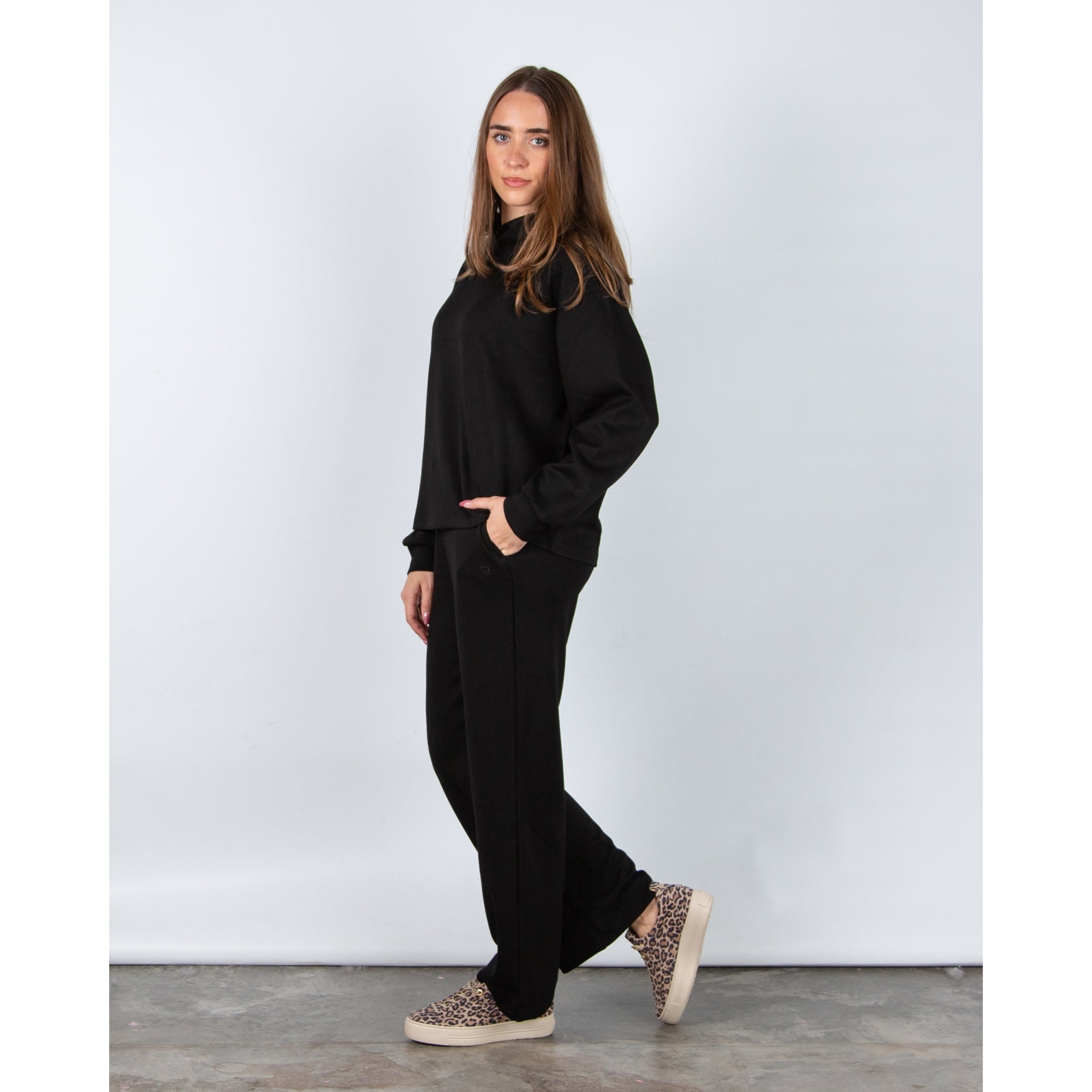 Coster Copenhagen Soft Stretch Hoodie Black