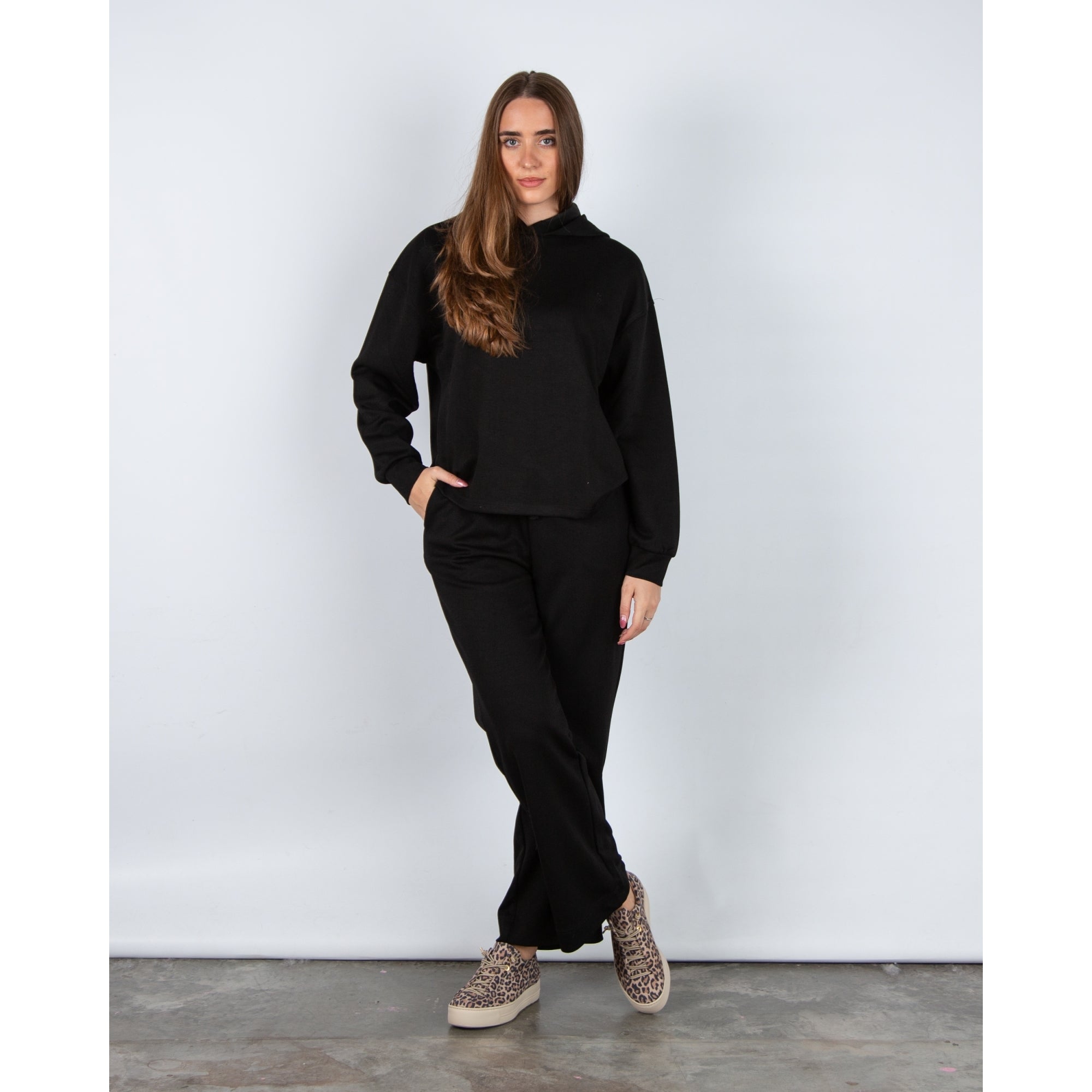 Coster Copenhagen Soft Stretch Hoodie Black