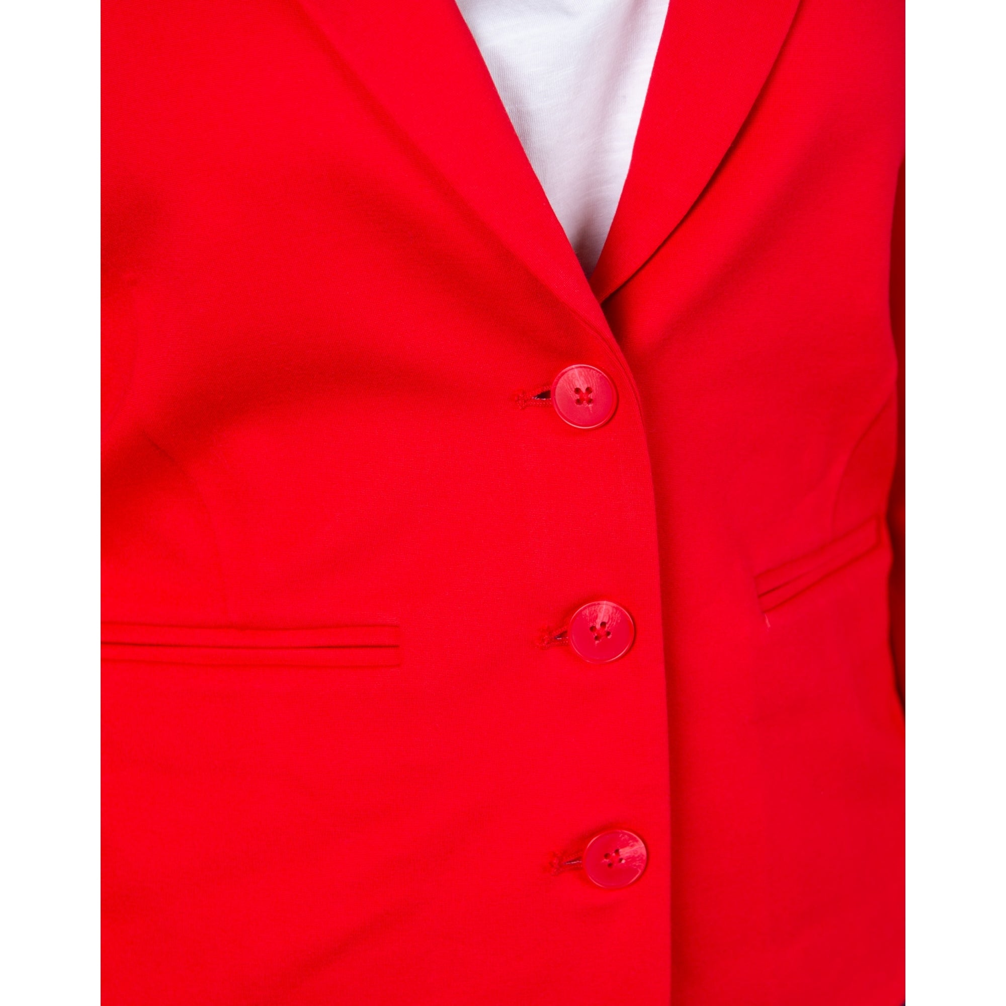 Red Button Babs Punta Stretch Jersey Blazer Red