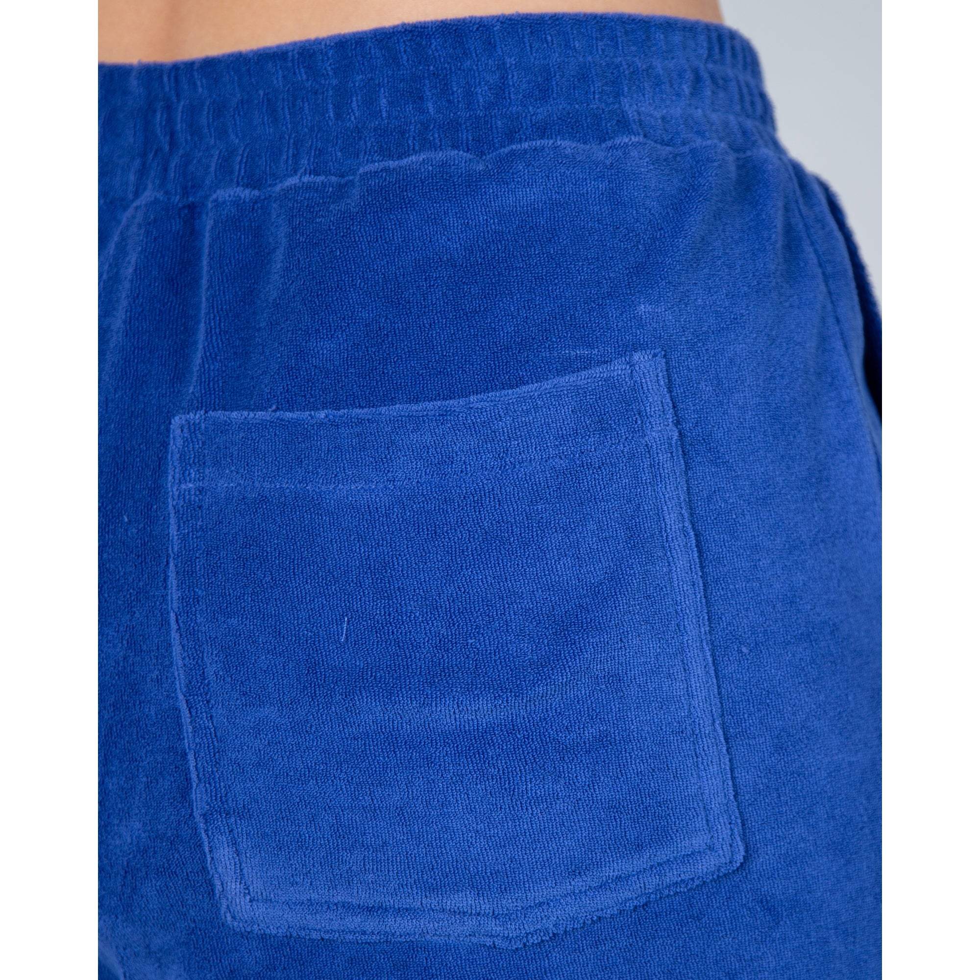 Riani Towelling Shorts With Pockets Cobalt