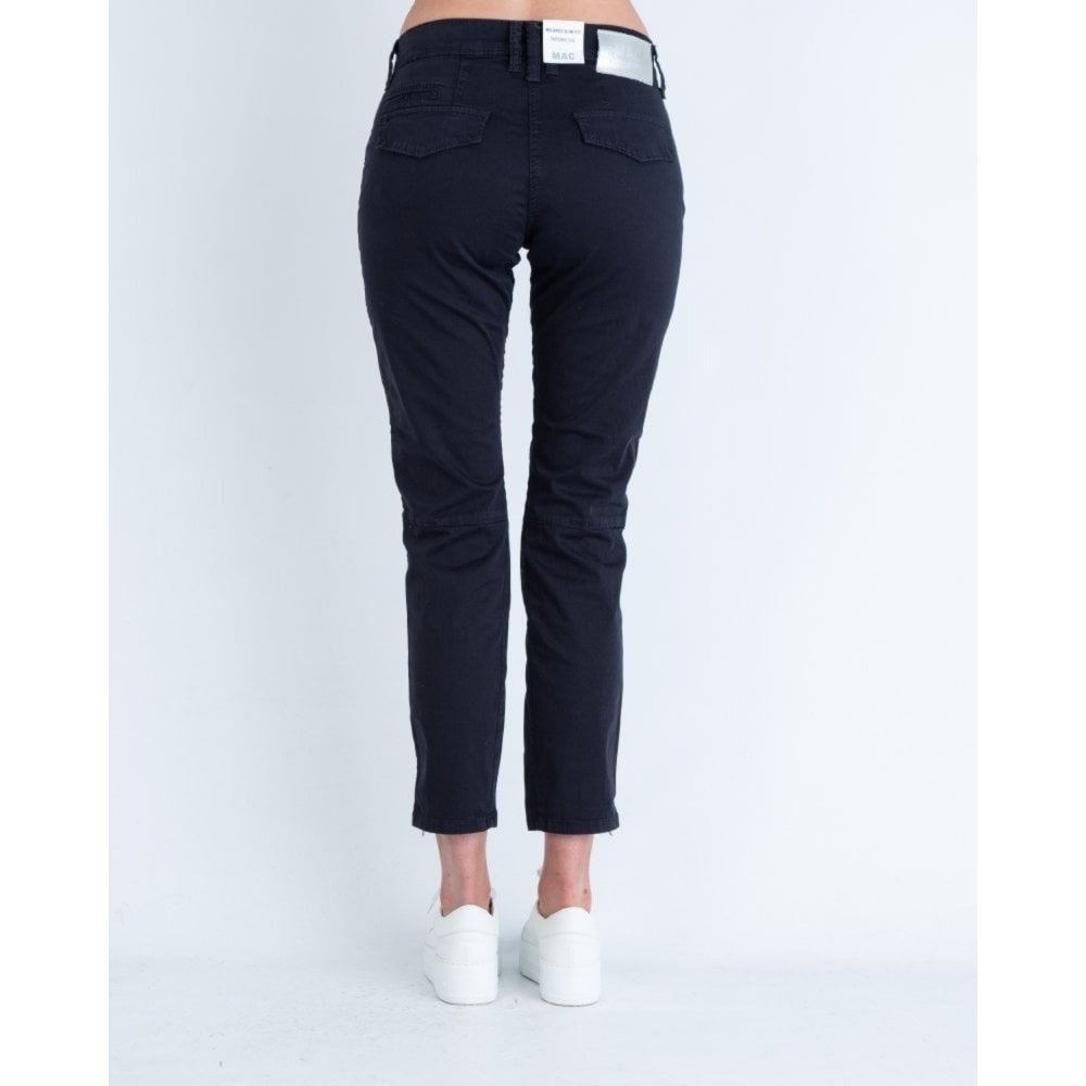 Mac Cargo Pant With Zip Leg And Hem Dark Blue 198r