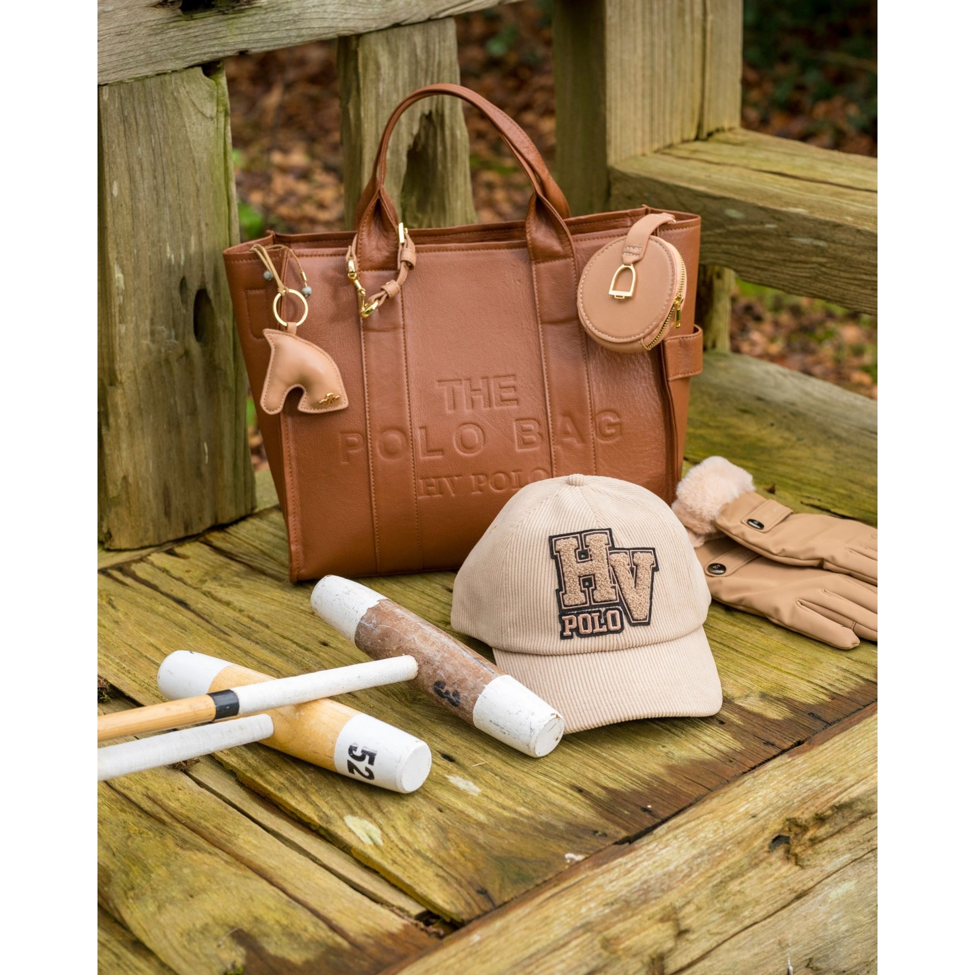 Hv Society Cato Cord Baseball Cap Beige