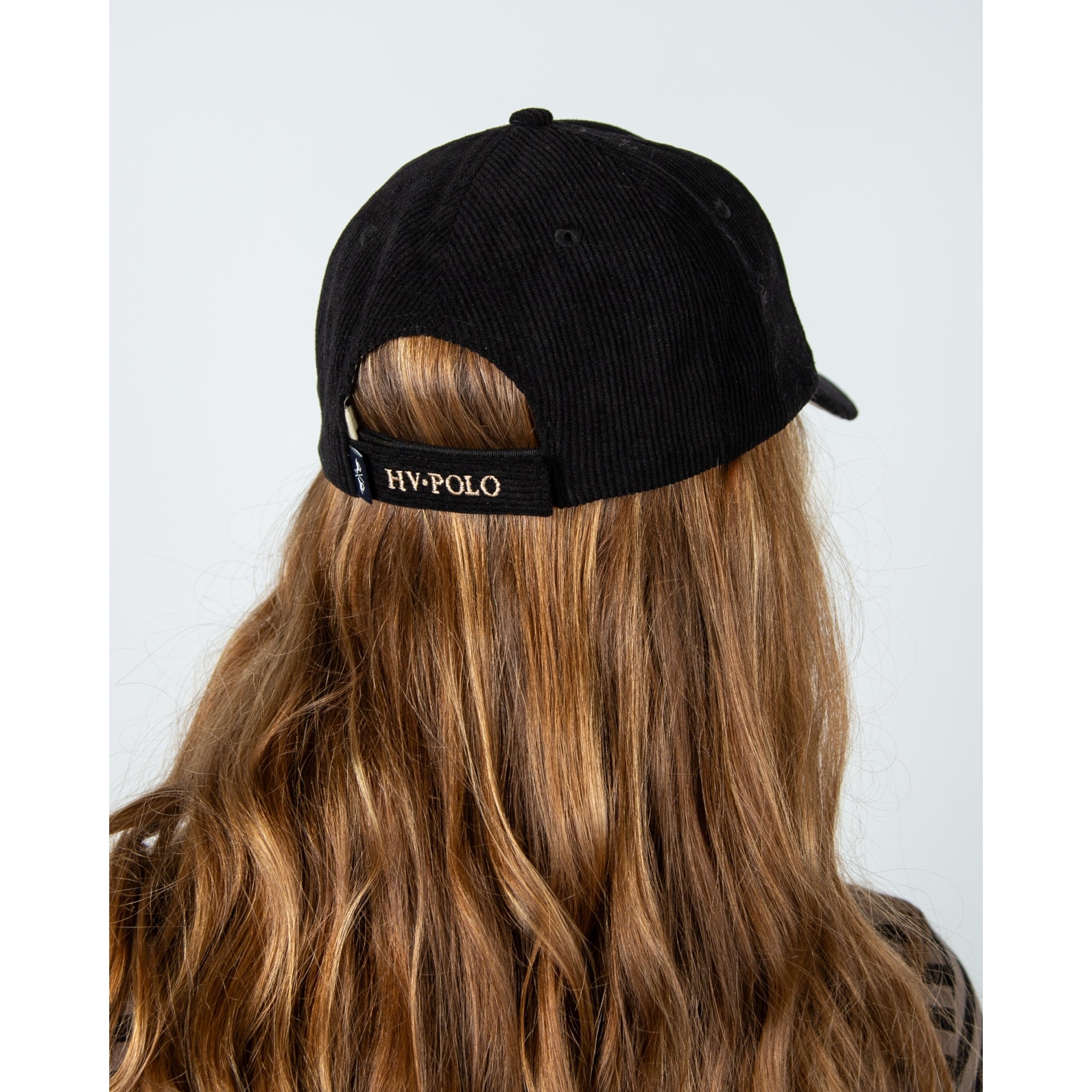 Hv Society Cato Cord Baseball Cap Black
