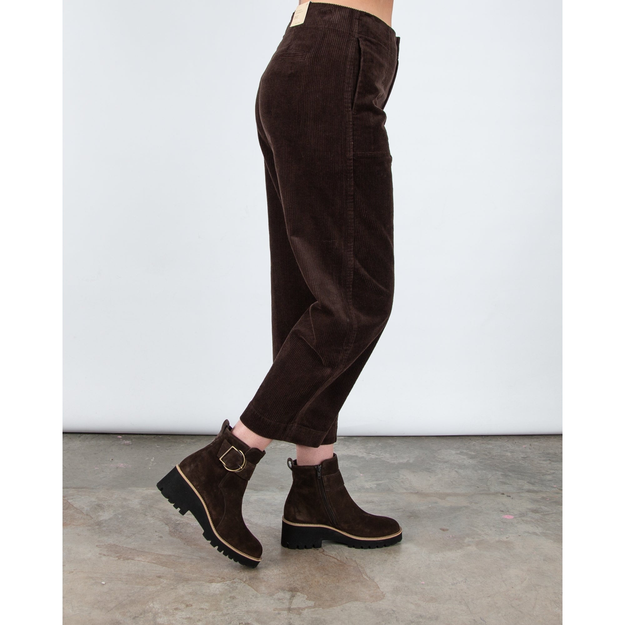 Part Two Netta Corduroy Balloon Trouser Ganache