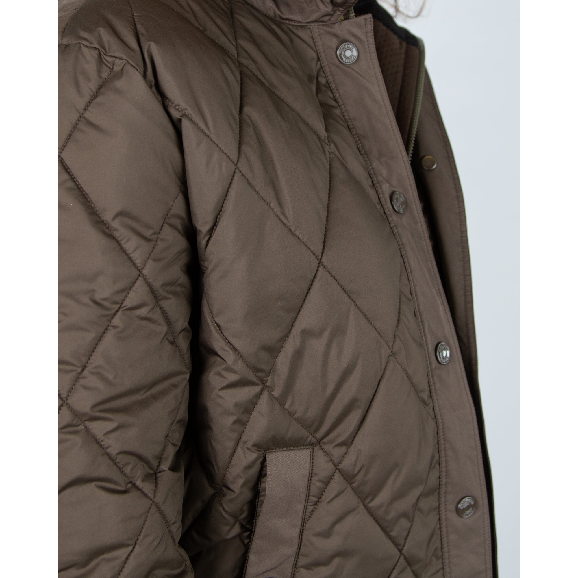 Marc Cain Leo Hike Rethink Together Quilted Jacket Khaki