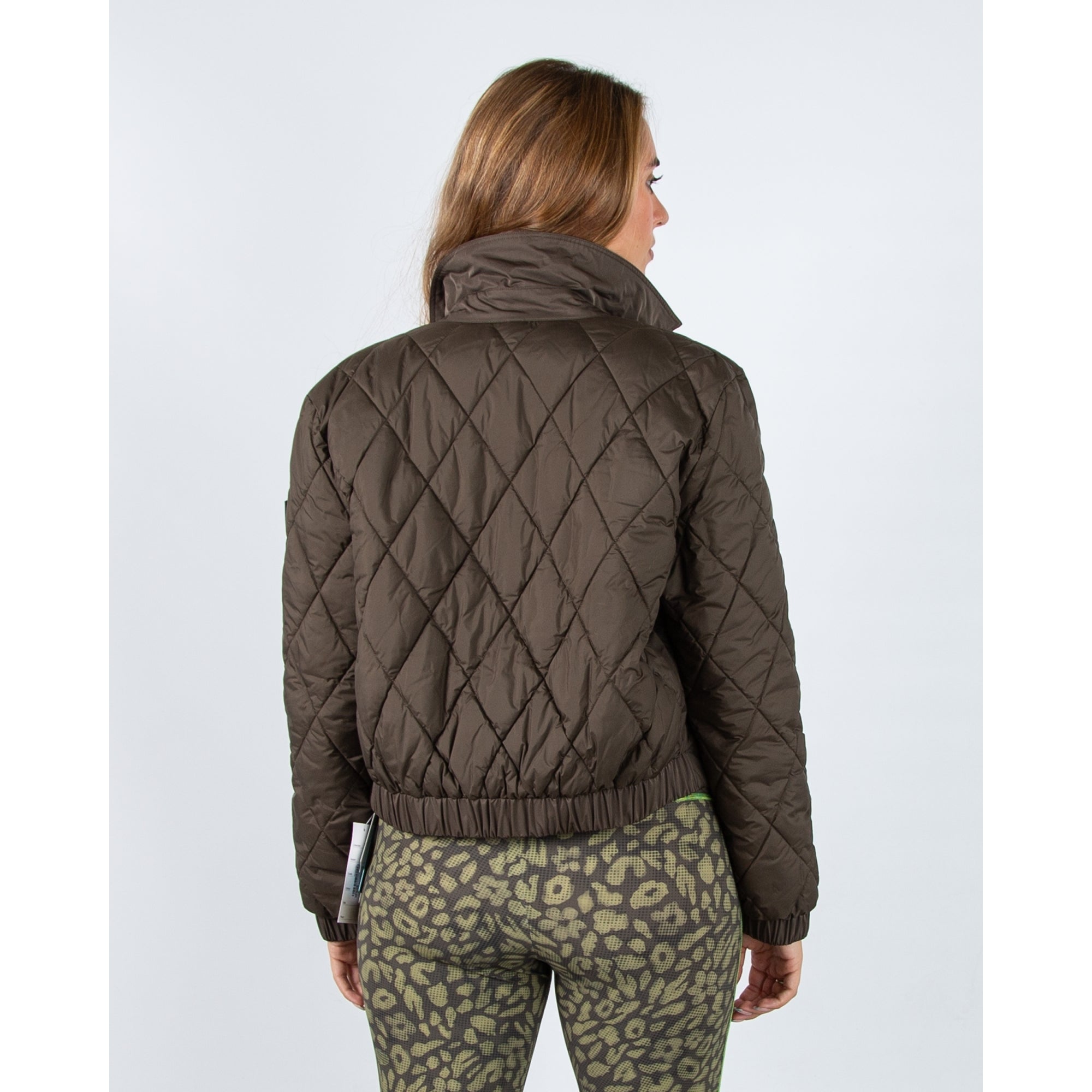 Marc Cain Leo Hike Rethink Together Quilted Jacket Khaki