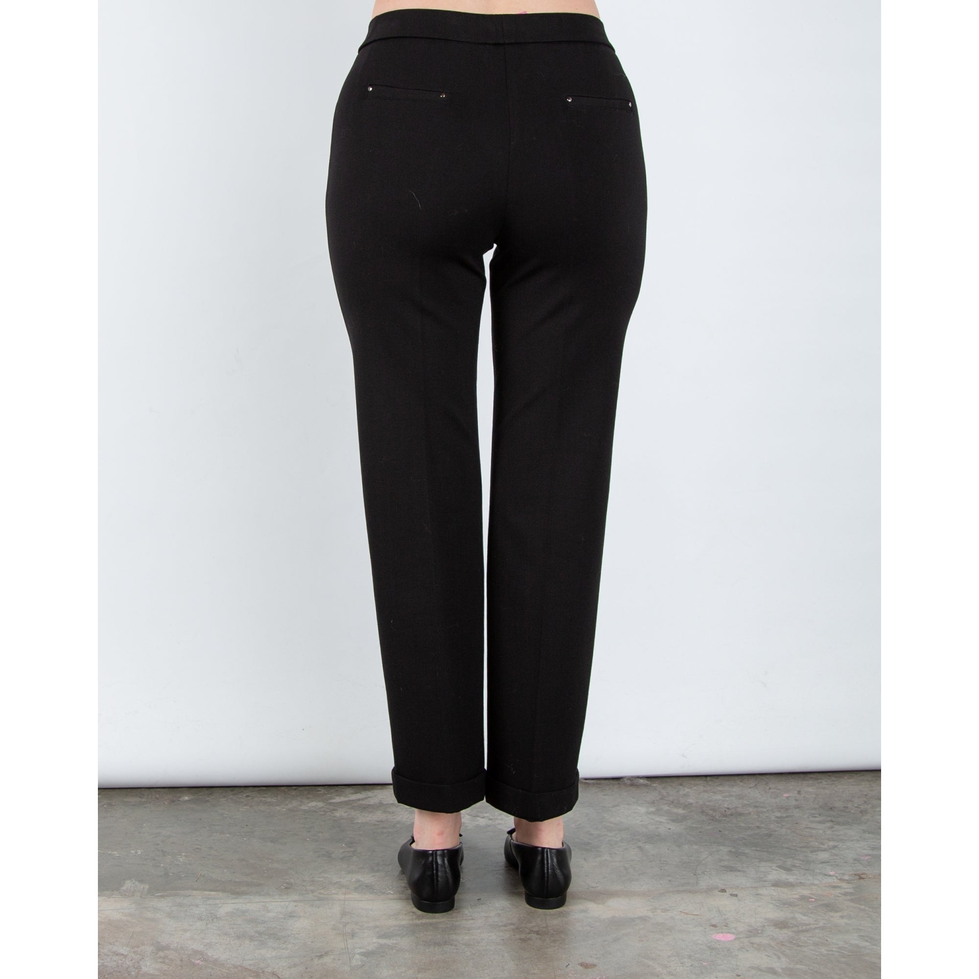 Tinta Style Venus Pull On Jersey Cigarette Trouser Black