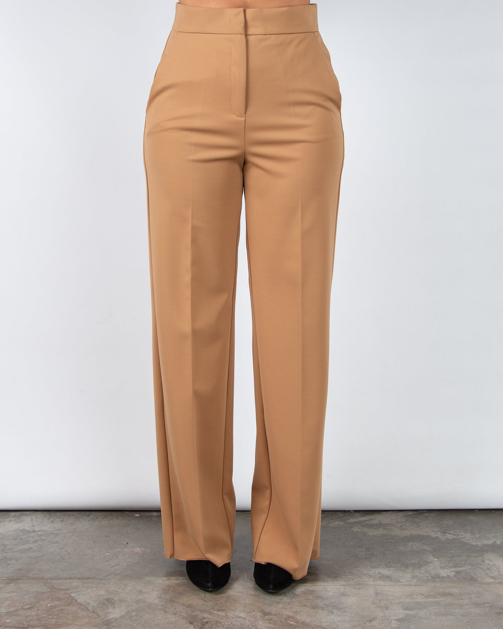 Marella Emme Editore Wide Leg Smart Trouser Camel