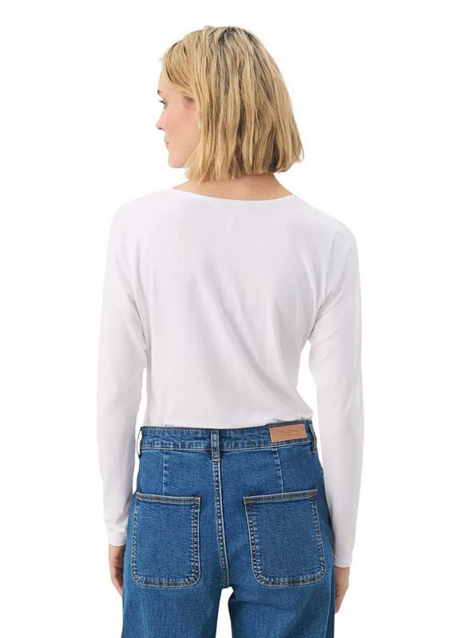 Part Two Nemajas Long Sleeve T-shirt White