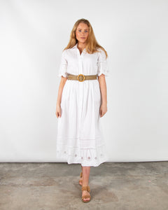 better sister white dress Purotatto Linen Shirt with Cutwork Embroidered Cuff and Hem Whit – SisterOnlinestore Lulus Jovie Tiered Women's Gender_Girl With its floral jacquard Rental Period:4 days the better sister white dress scene